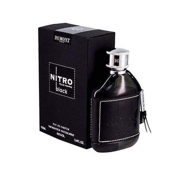 Nitro Black Dumont Eau de Parfum 100ml by Qamare — Authentic Arabic Fragrance | Qamare