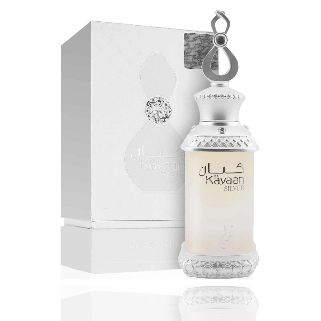 Khadlaj Kayaan Silver Concentrated Oil Oil 20ml by Khadlaj — Authentic Arabic Fragrance | Qamare