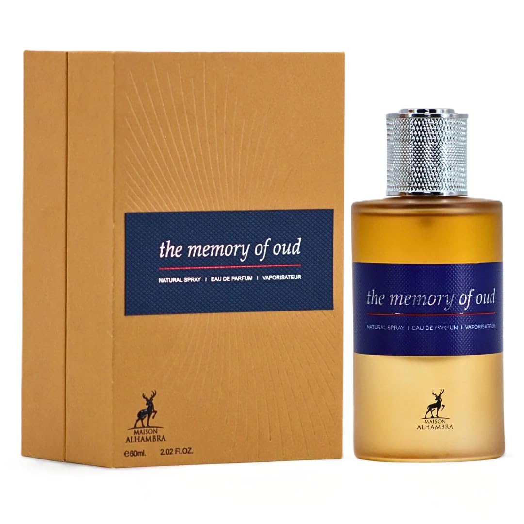 Maison Alhambra The Memory of Oud Eau de Parfum 60ml by Maison Alhambra — Authentic Arabic Fragrance | Qamare