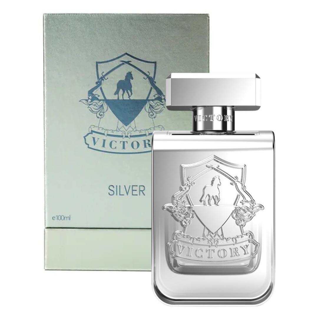 Victory Silver Eau de Parfum 100ml by Qamare — Authentic Arabic Fragrance | Qamare