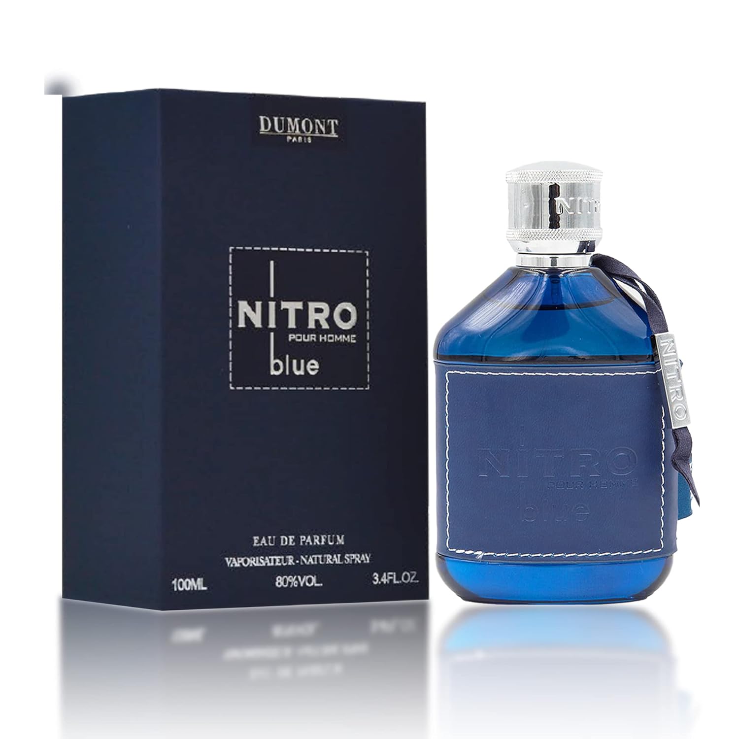Nitro Blue Pour Homme Parfum Dumont Eau de Parfum 100ml by Qamare — Authentic Arabic Fragrance | Qamare
