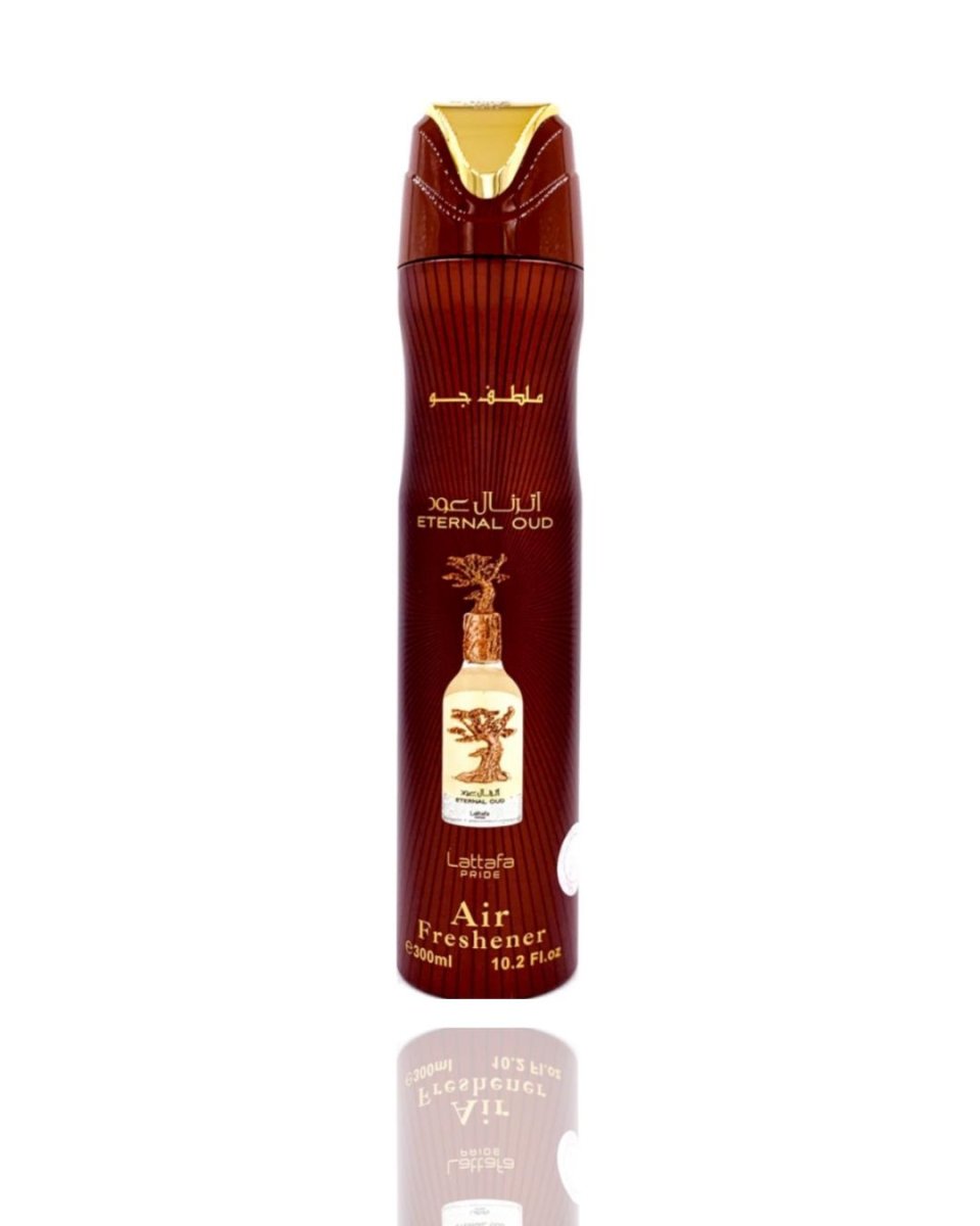 Lattafa Eternal Oud Air Freshener 300ml by Lattafa — Authentic Arabic Fragrance | Qamare