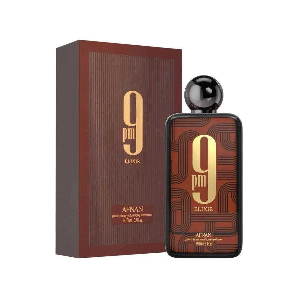Afnan 9pm Elixir Eau de Parfum 100ml by Afnan — Authentic Arabic Fragrance | Qamare