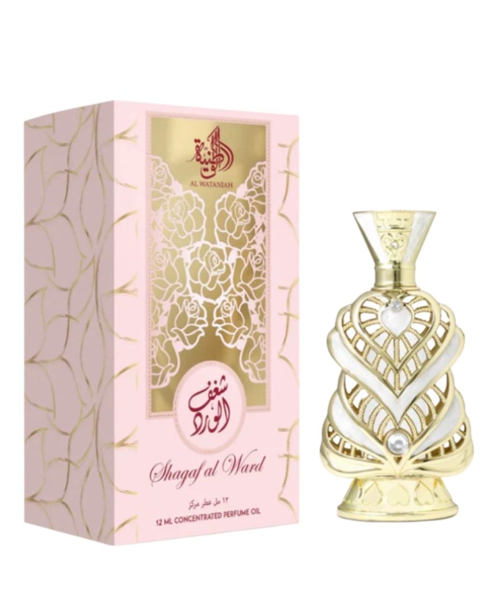 Ard Al Zaafaran Shagaf Al Ward Perfume Oil 12ml by Ard Al Zaafaran — Authentic Arabic Fragrance | Qamare
