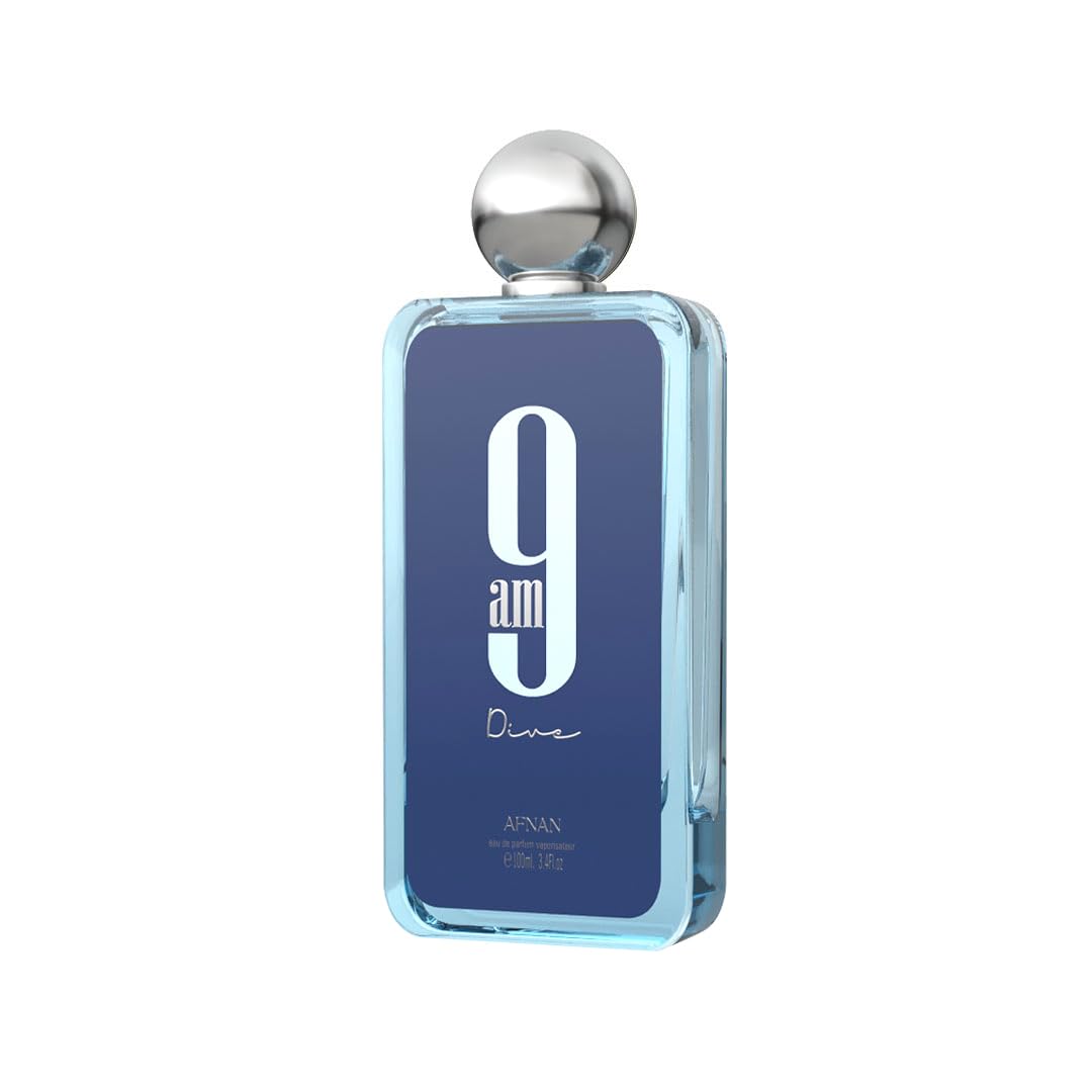 Afnan 9AM Dive Eau de Parfum 100ml by Afnan — Authentic Arabic Fragrance | Qamare perfumes