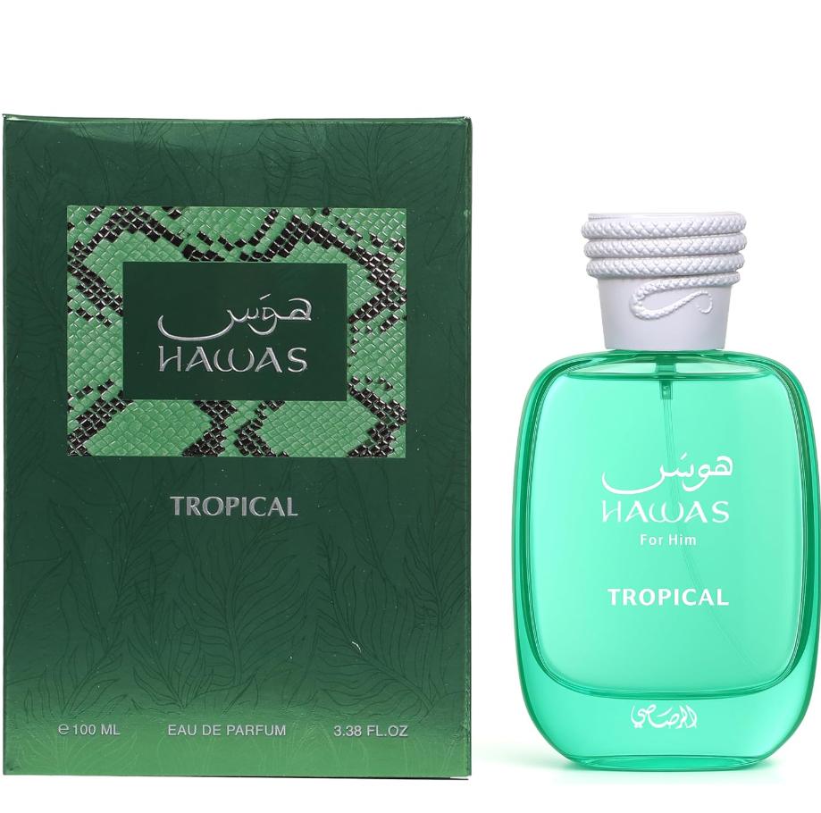 Hawas Tropical Perfum Eau de Parfum 100ml by Qamare — Authentic Arabic Fragrance | Qamare