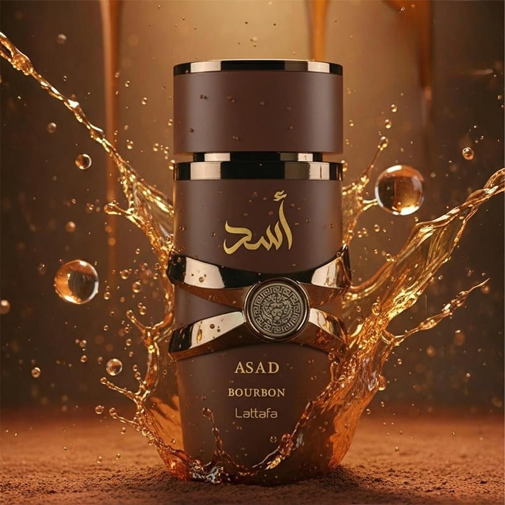 Lattafa Asad Bourbon Eau de Parfum 100ml by Lattafa — Authentic Arabic Fragrance | Qamare perfumes