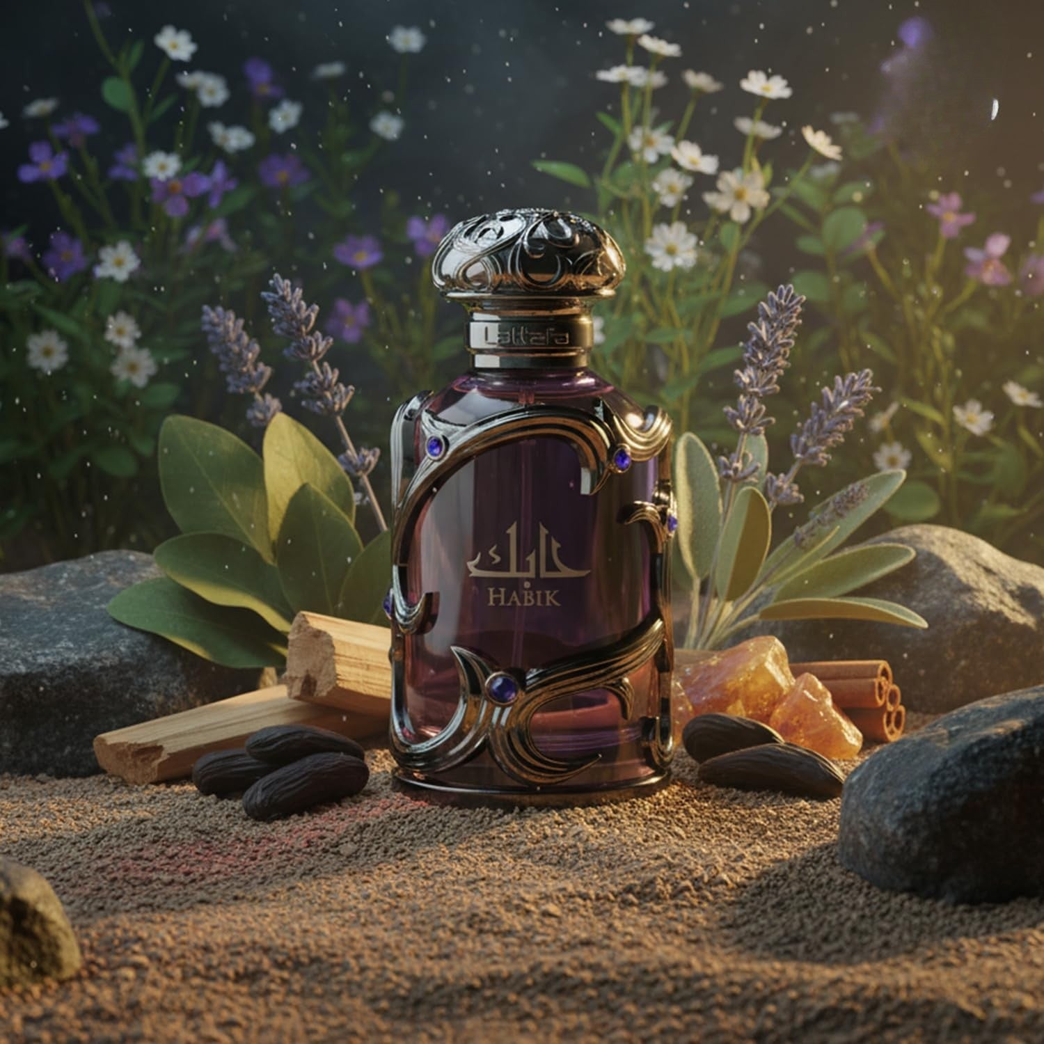 Lattafa Habik Purple Eau de Parfum 100ml by Lattafa — Authentic Arabic Fragrance | Qamare perfumes