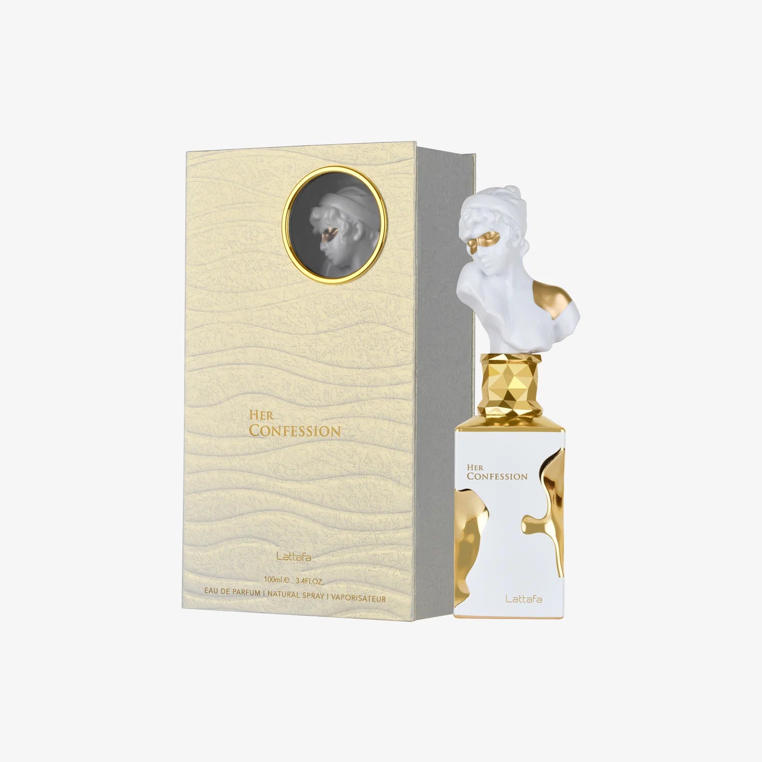 Her Confession Eau de Parfum 100ml by Lattafa — Authentic Arabic Fragrance | Qamare perfumes