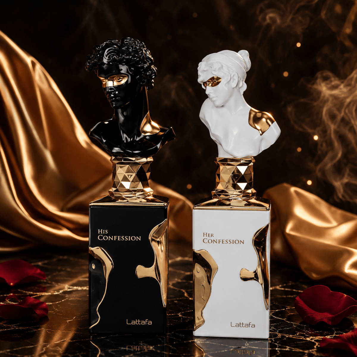 Secrets After Dark — His & Hers Reserve by Qamare — Authentic Arabic Fragrance | Qamare