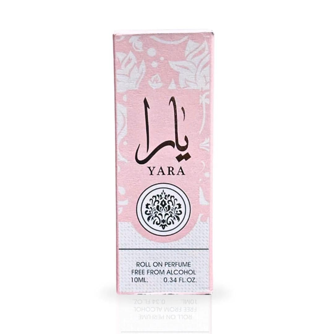 Lattafa Yara Concentrated Perfume Oil Roll - On 10ml by Lattafa — Authentic Arabic Fragrance | Qamare perfumes