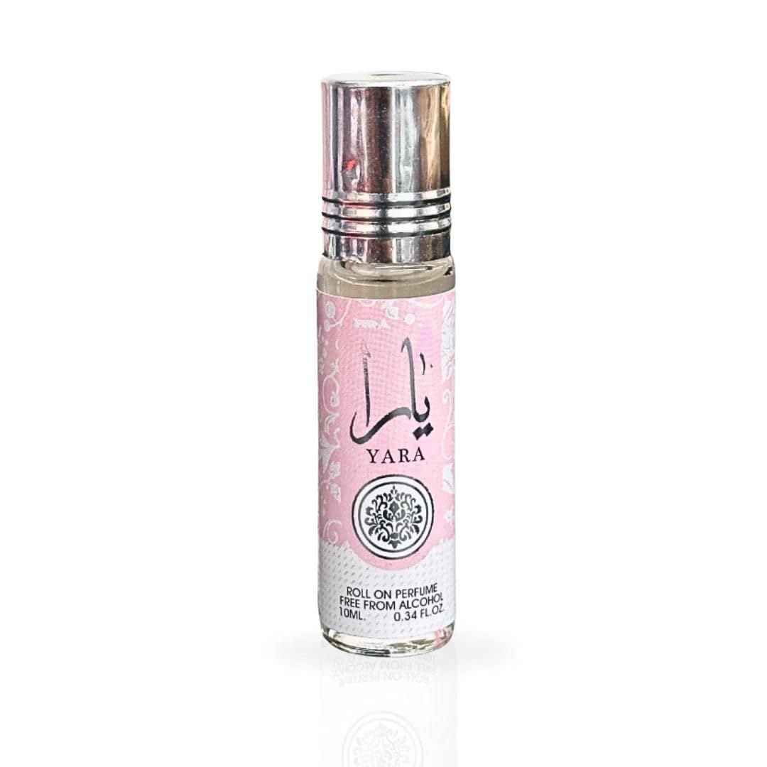 Lattafa Yara Concentrated Perfume Oil Roll - On 10ml by Lattafa — Authentic Arabic Fragrance | Qamare perfumes