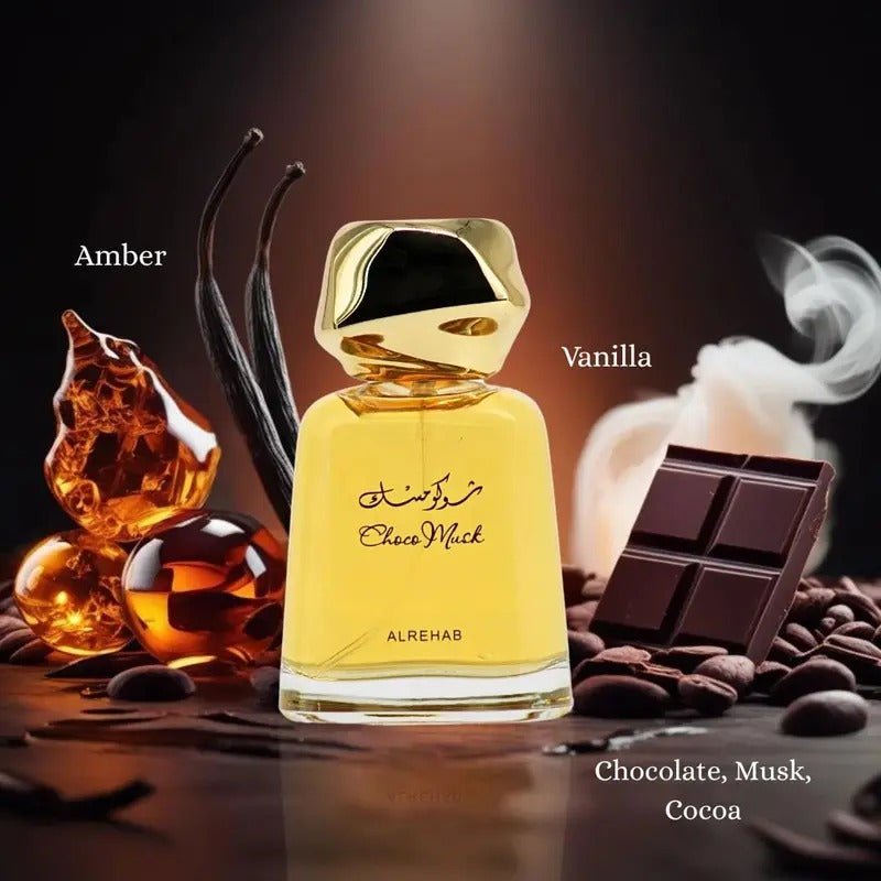 Al Rehab Choco Musk Eau de Parfum 100ml by Al Rehab — Authentic Arabic Fragrance | Qamare