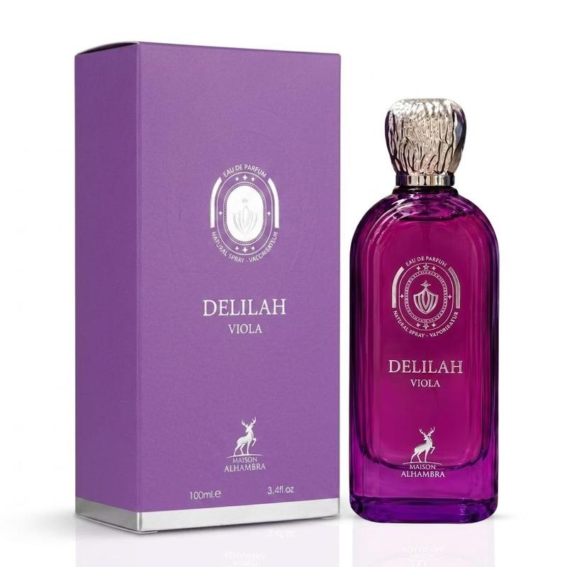 Maison Alhambra Delilah Viola Eau de Parfum 100ml by Maison Alhambra — Authentic Arabic Fragrance | Qamare