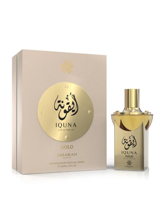 Amaran Iquna Gold Women Eau de Parfum 100ml by Qamare — Authentic Arabic Fragrance | Qamare