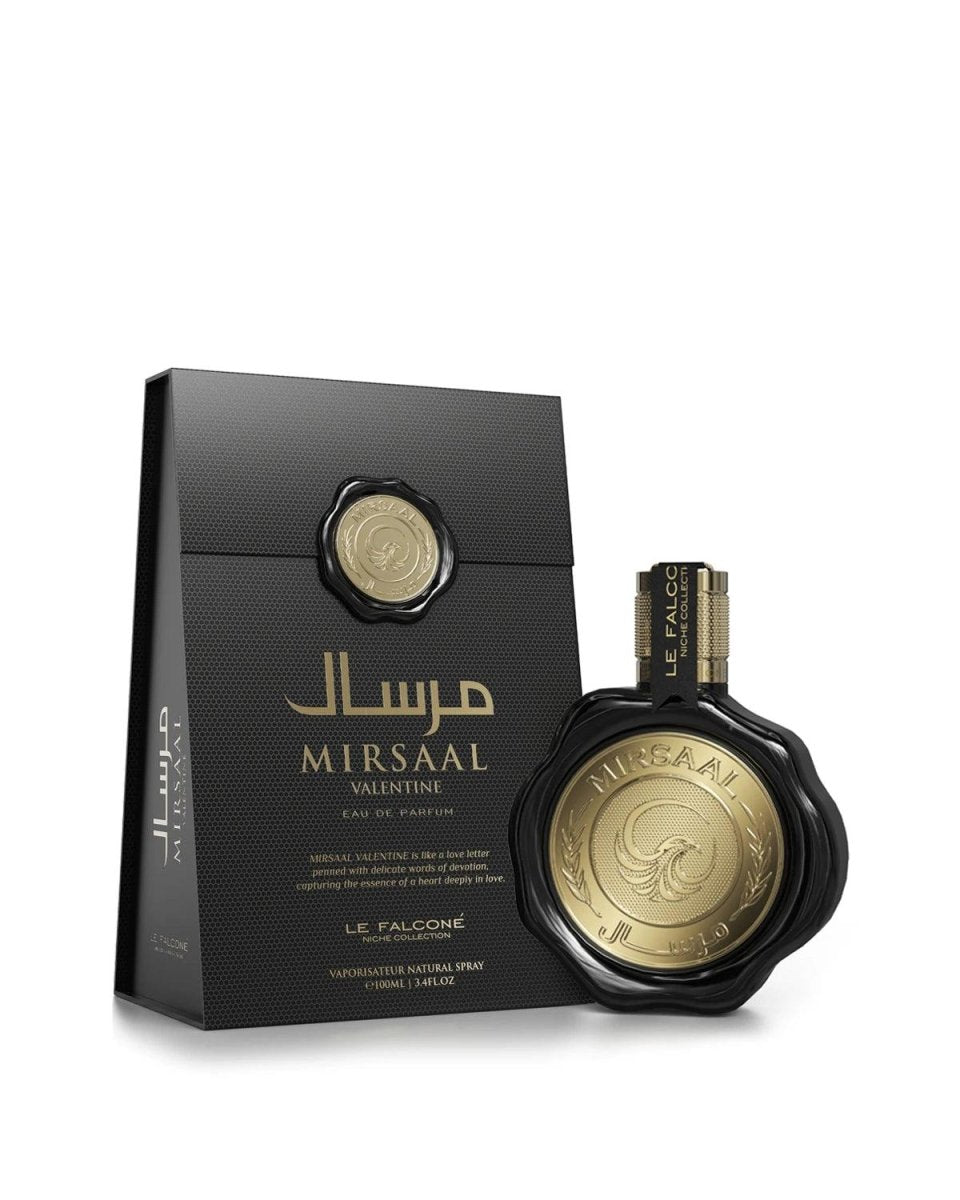 Mirsaal Valentine Le Falcone Eau de Parfum 100ml by Qamare — Authentic Arabic Fragrance | Qamare