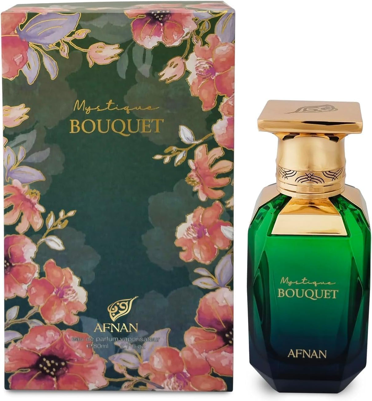 Afnan Mystique Bouquet Eau de Parfum 80ml by Afnan — Authentic Arabic Fragrance | Qamare