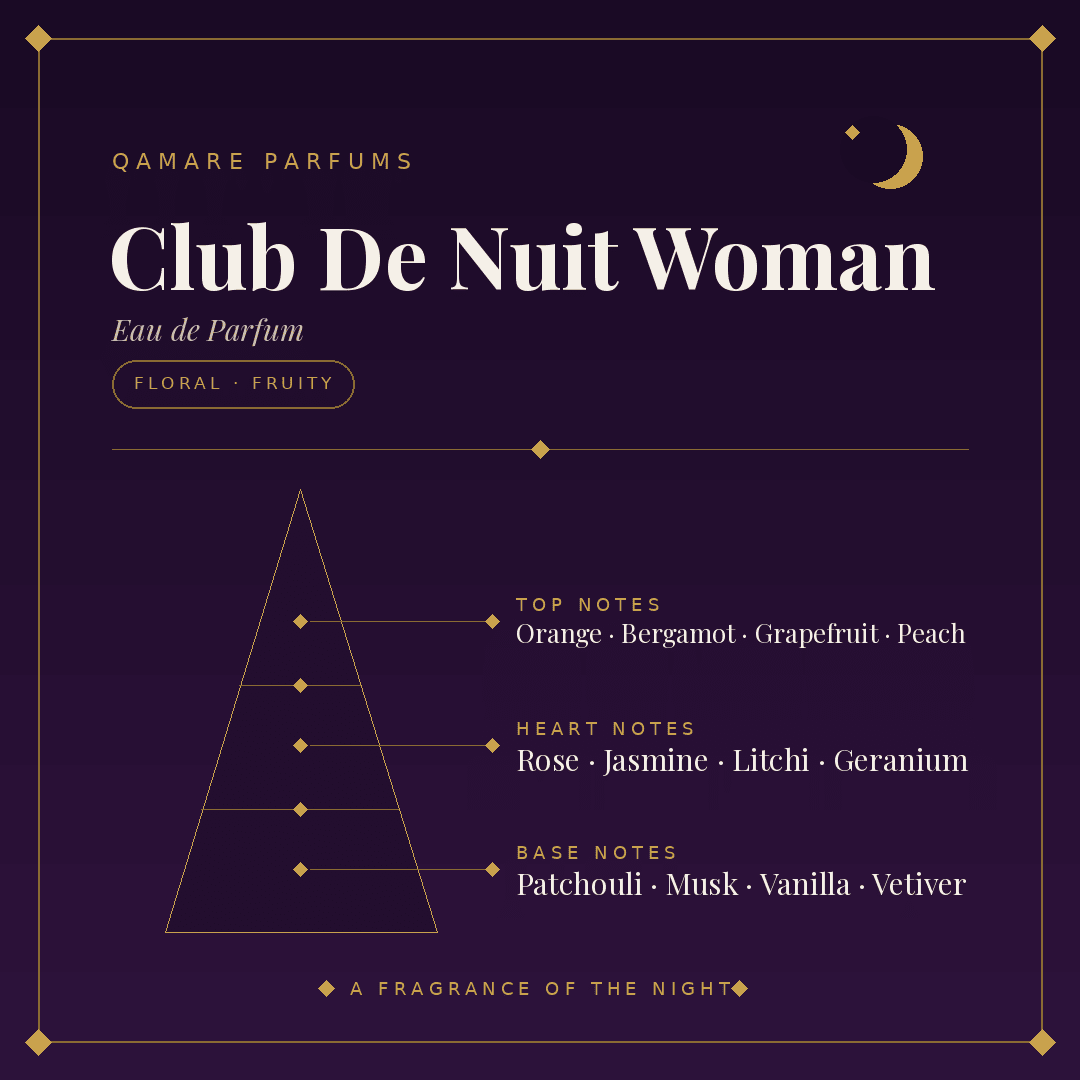 Armaf Club De Nuit Woman Eau de Parfum 105ml by Armaf — Authentic Arabic Fragrance | Qamare