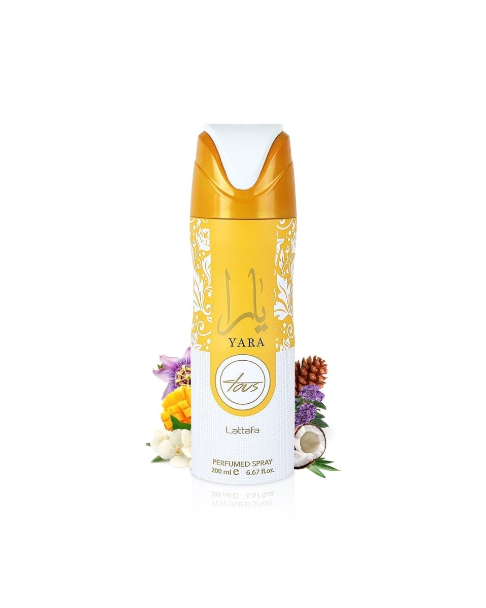 Yara Tous Perfumed Body Eau de Parfum 200ml by Qamare — Authentic Arabic Fragrance | Qamare
