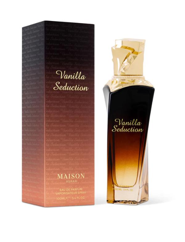 Maison Asrar Vanilla Seduction Eau de Parfum 100ml by Maison Asrar — Authentic Arabic Fragrance | Qamare