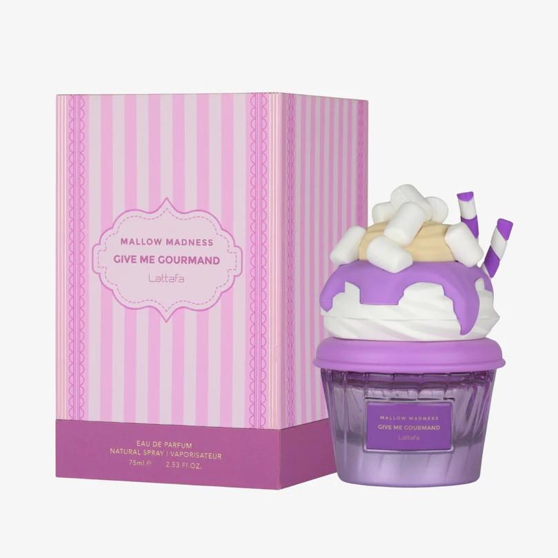 Lattafa Mallow Madness Give Me Gourmand Eau de Parfum 75ml by Lattafa — Authentic Arabic Fragrance | Qamare