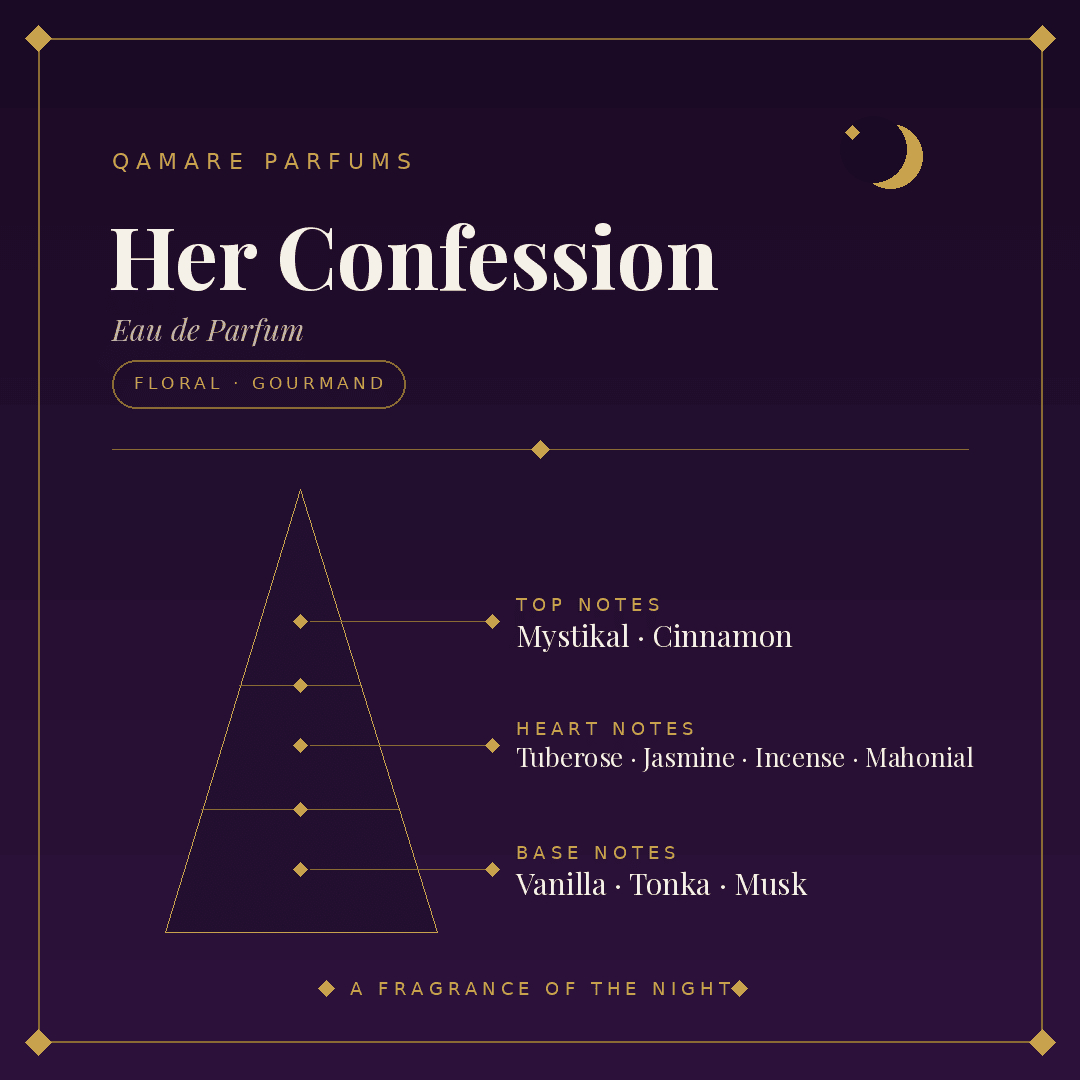 Her Confession Eau de Parfum 100ml by Lattafa — Authentic Arabic Fragrance | Qamare