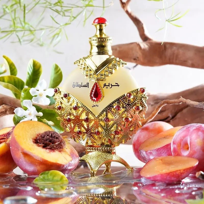 Khadlaj Hareem Al Sultan Gold Concentrated Perfume Oil 35ml by Khadlaj — Authentic Arabic Fragrance | Qamare