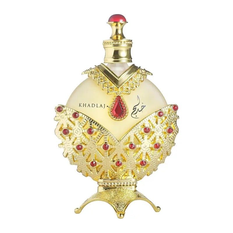 Khadlaj Hareem Al Sultan Gold Concentrated Perfume Oil 35ml by Khadlaj — Authentic Arabic Fragrance | Qamare