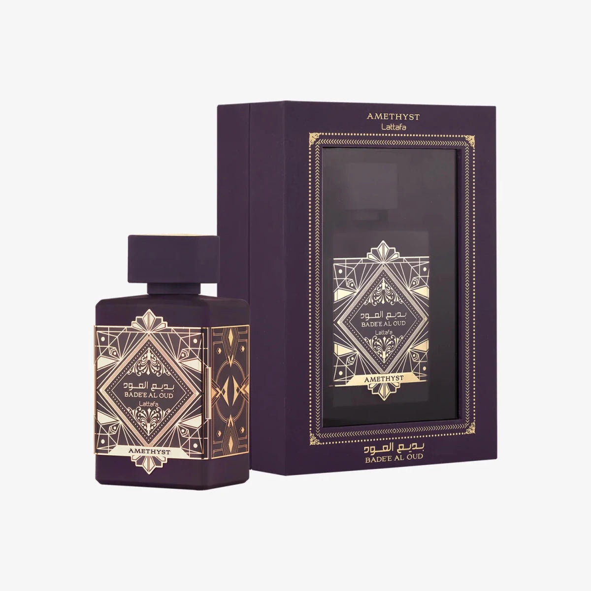 Lattafa Badee Al Oud Amethyst Eau de Parfum 100ml by Lattafa — Authentic Arabic Fragrance | Qamare