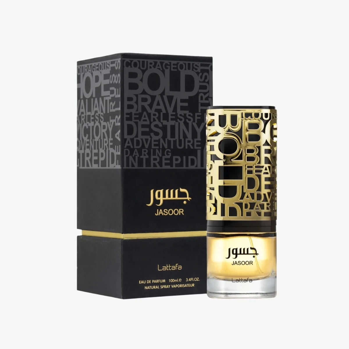Lattafa Jasoor Eau de Parfum 100ml by Lattafa — Authentic Arabic Fragrance | Qamare