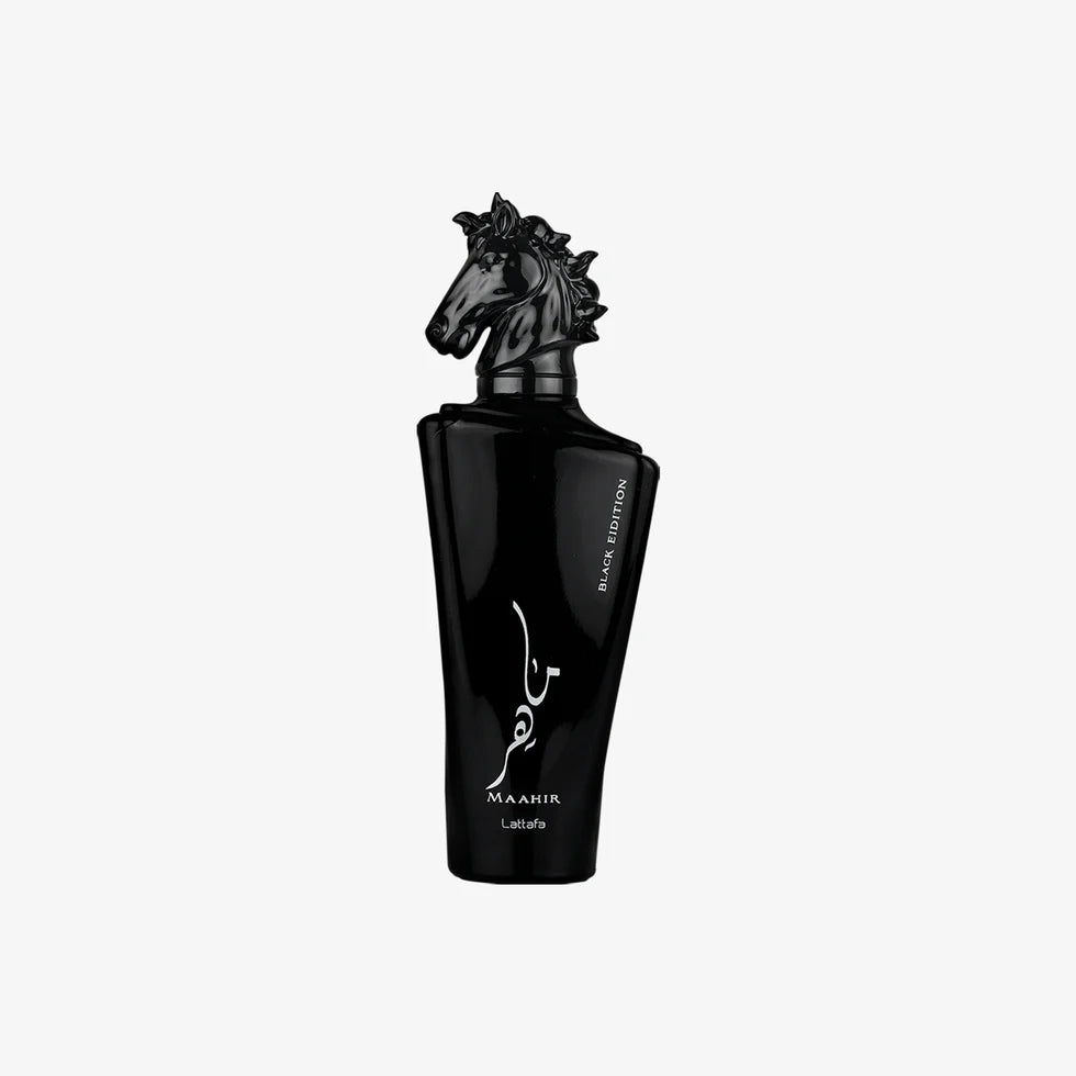 Lattafa Maahir Black Edition Eau de Parfum 100ml by Lattafa — Authentic Arabic Fragrance | Qamare
