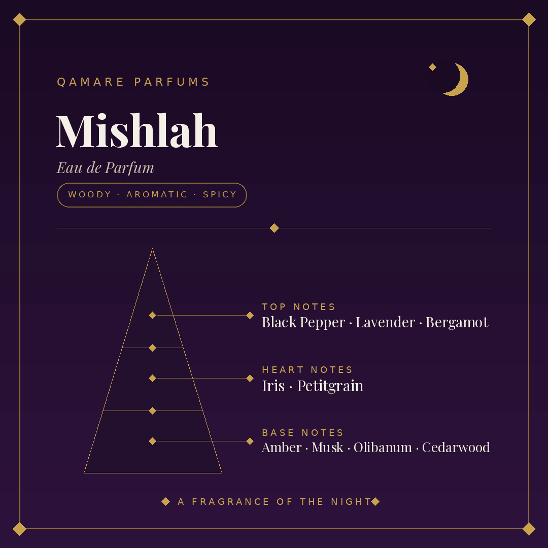 Lattafa Mishlah Eau de Parfum 100ml by Lattafa — Authentic Arabic Fragrance | Qamare