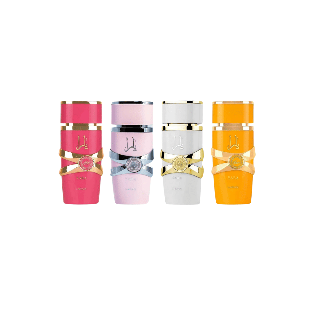 Lattafa My Yara Collection 4 X Gift Set 25ml by Lattafa — Authentic Arabic Fragrance | Qamare