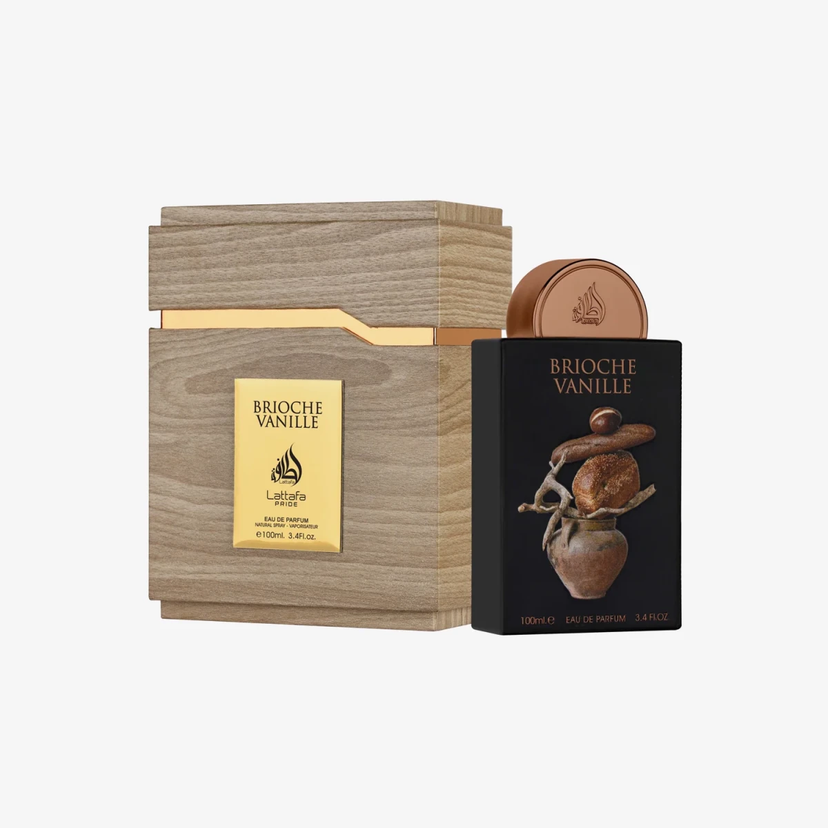 Lattafa Pride Brioche Vanille Perfumed Gift Set Eau de Parfum 100ml by Lattafa — Authentic Arabic Fragrance | Qamare