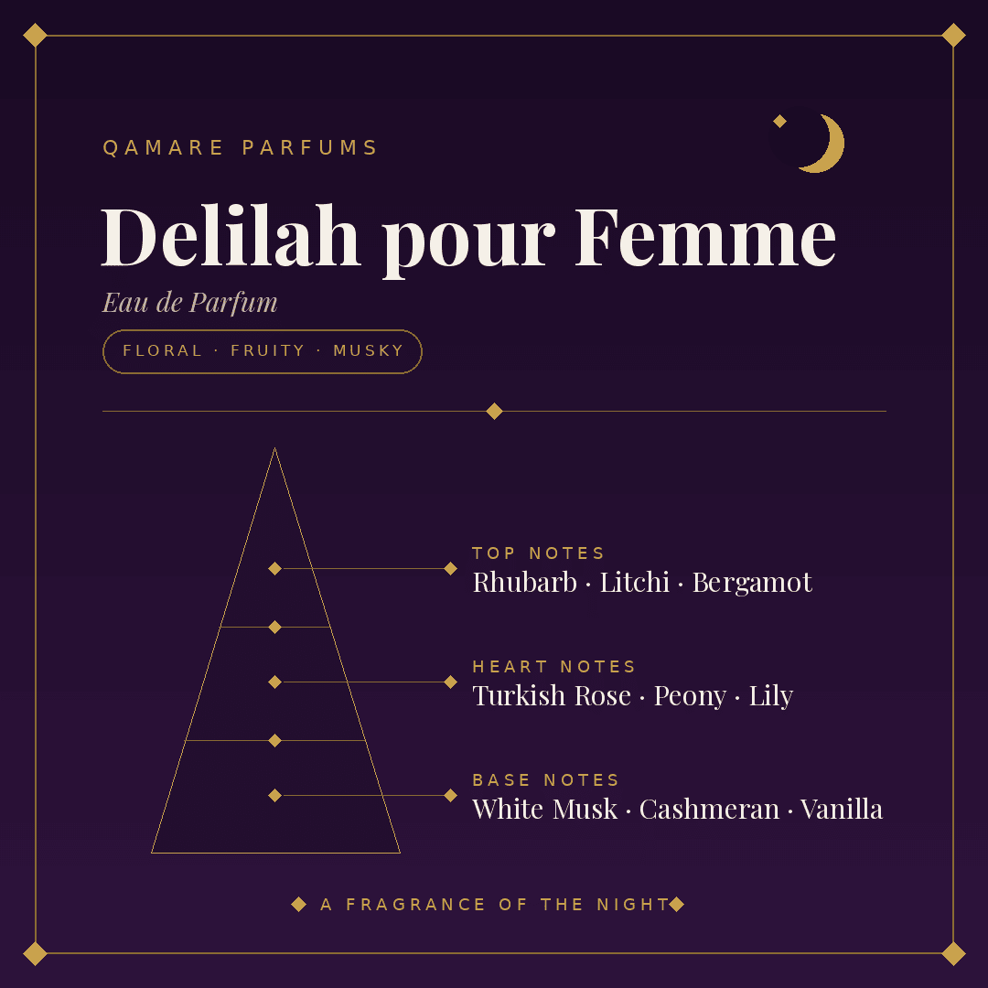 Maison Alhambra Delilah pour Femme Eau de Parfum 100ml by Maison Alhambra — Authentic Arabic Fragrance | Qamare