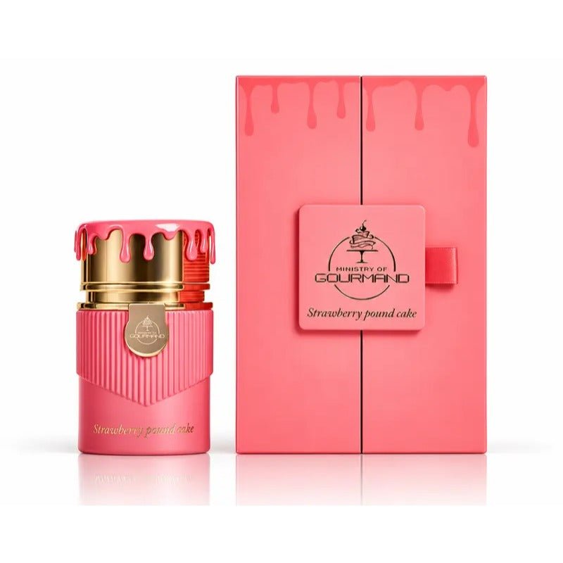 Paris Corner Ministry of Gourmand Strawberry Pound Cake Eau de Parfum 100ml by Paris Corner — Authentic Arabic Fragrance | Qamare