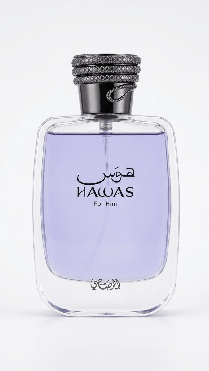 Rasasi Hawas Eau de Parfum 100ml by Rasasi — Authentic Arabic Fragrance | Qamare