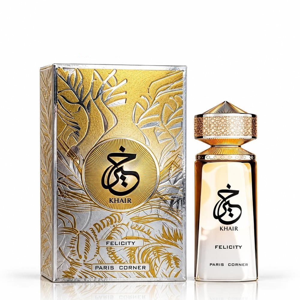 Paris Corner Khair Felicity Eau de Parfum 100ml by Paris Corner — Authentic Arabic Fragrance | Qamare