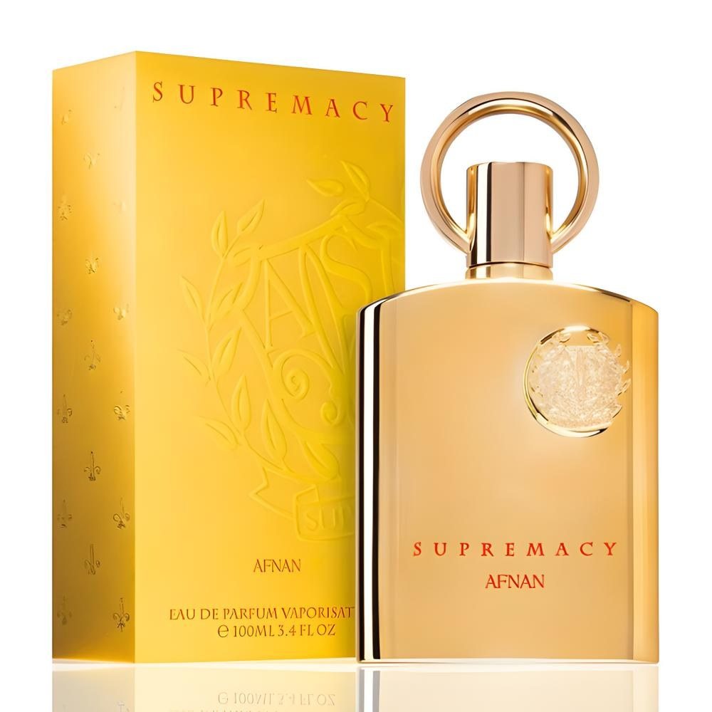 Afnan Supremacy Gold Eau de Parfum 100ml by Afnan — Authentic Arabic Fragrance | Qamare