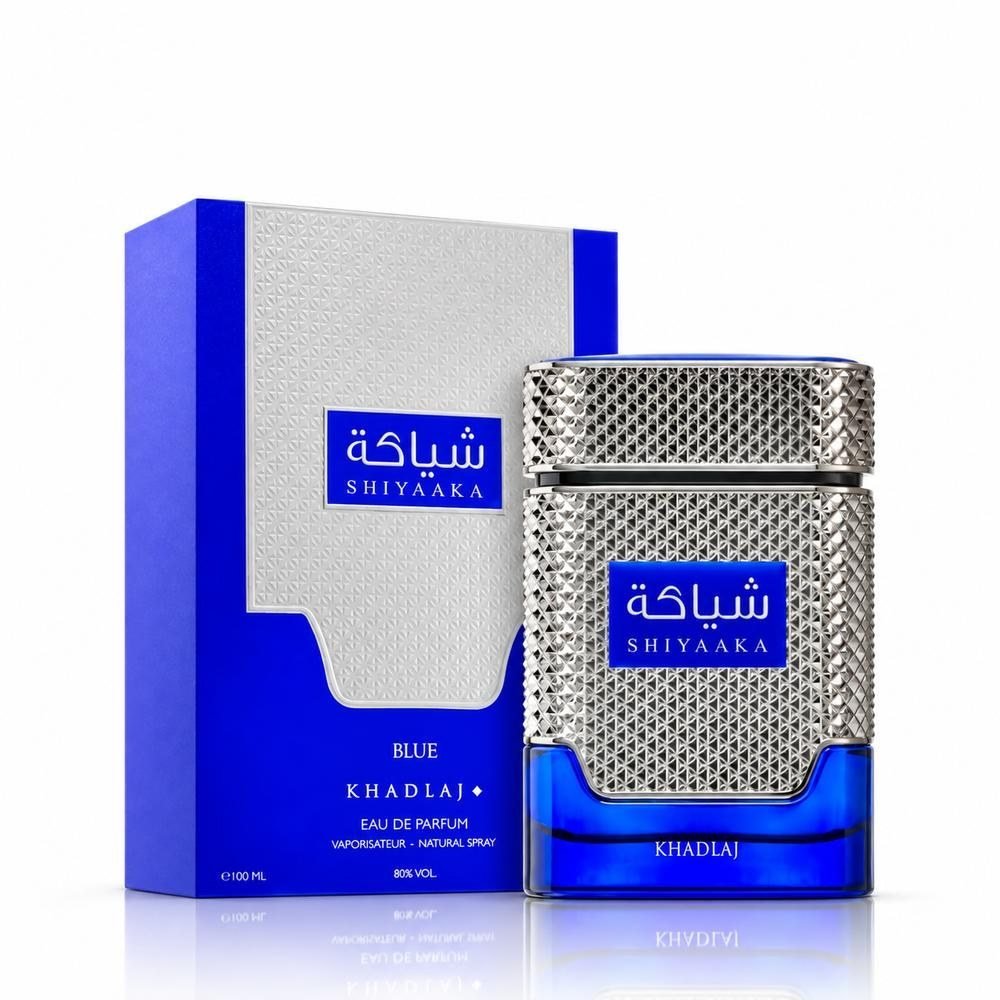 Khadlaj Shiyaaka Blue Eau de Parfum 100ml by Khadlaj — Authentic Arabic Fragrance | Qamare