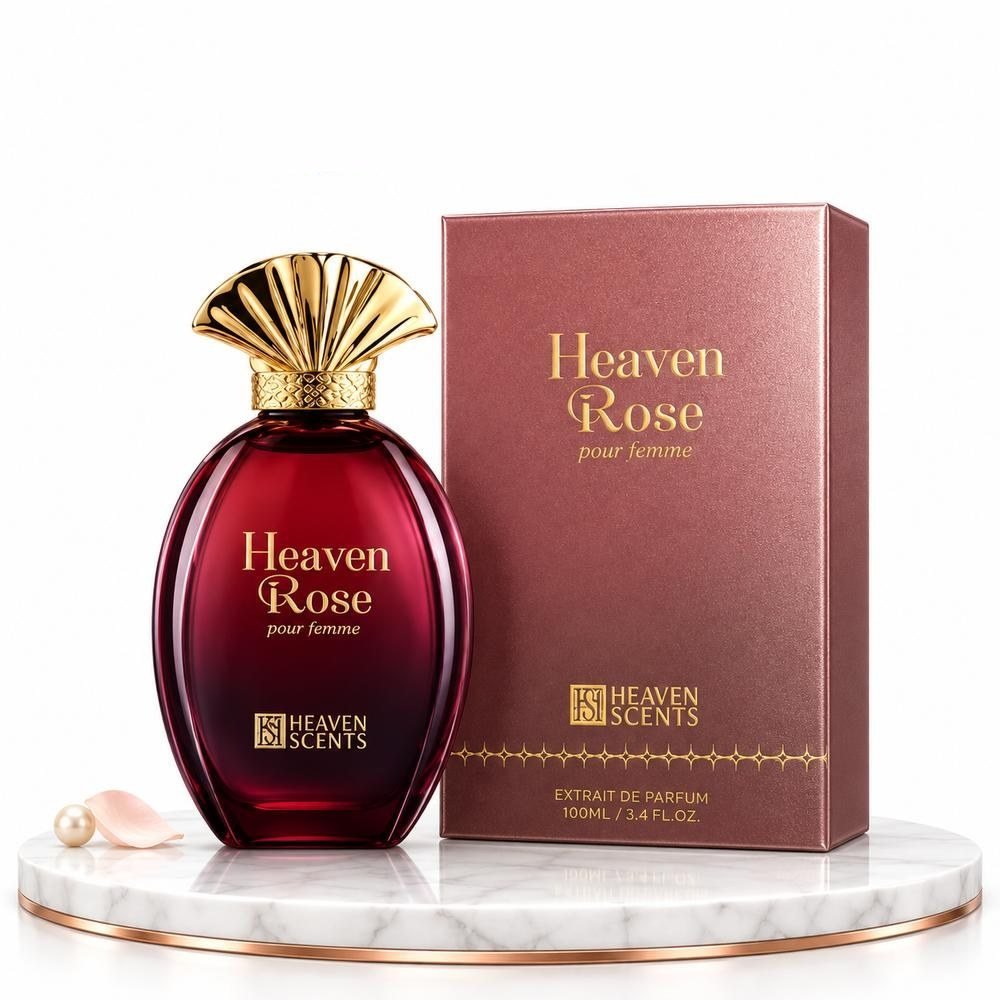 Heaven Scents Heaven Rose Eau de Parfum 100ml by Heaven Scents — Authentic Arabic Fragrance | Qamare