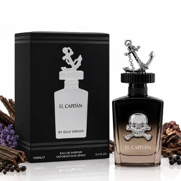 Gulf Orchid El Capitan Eau de Parfum 100ml by Gulf Orchid — Authentic Arabic Fragrance | Qamare