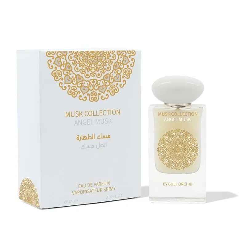 Gulf Orchid Musk Collection Angel Musk Eau de Parfum 60ml by Gulf Orchid — Authentic Arabic Fragrance | Qamare