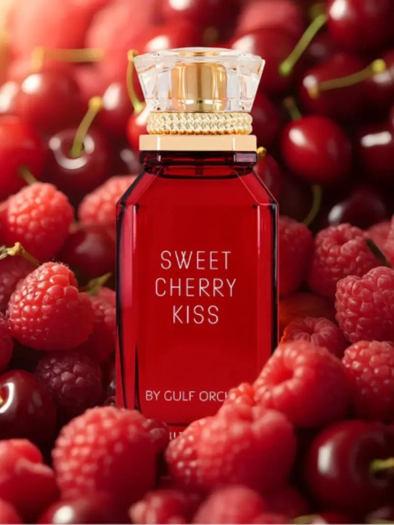 Gulf Orchid Sweet Cherry Kiss Eau de Parfum 100ml by Gulf Orchid — Authentic Arabic Fragrance | Qamare