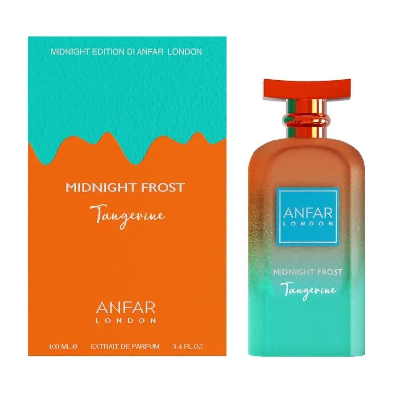 Anfar London Midnight Frost Tangerine Eau de Parfum 100ml by Anfar London — Authentic Arabic Fragrance | Qamare