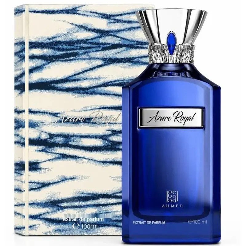 Ahmed Al Maghribi Azure Royal Extrait de Parfum 100ml by Ahmed Al Maghribi — Authentic Arabic Fragrance | Qamare
