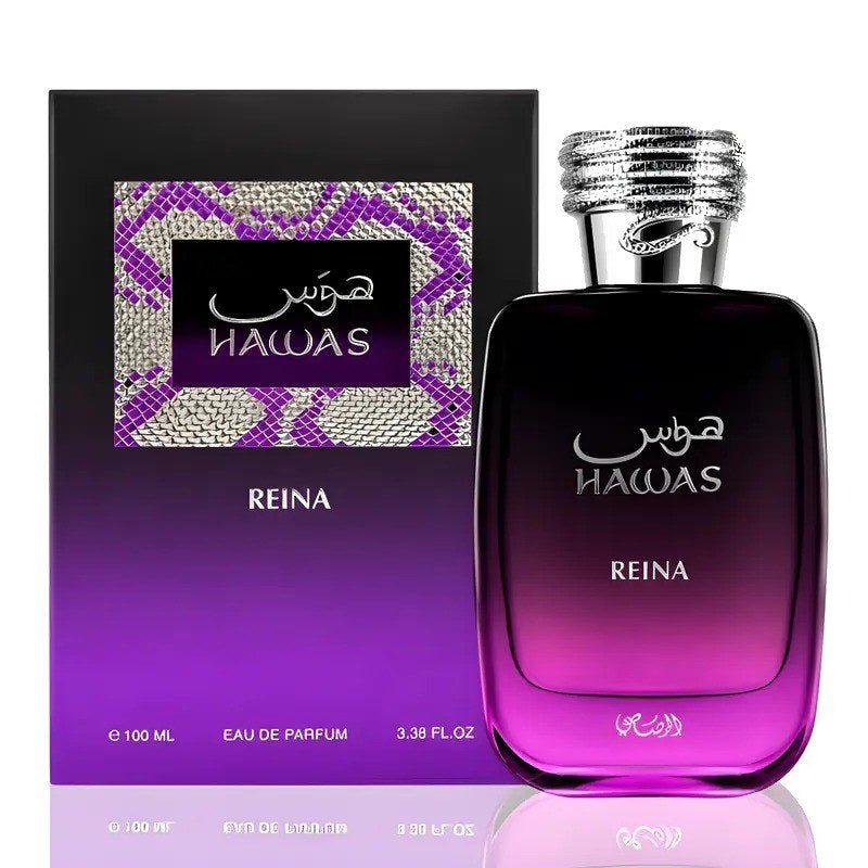 Rasasi Hawas Reina Eau de Parfum 100ml by Rasasi — Authentic Arabic Fragrance | Qamare