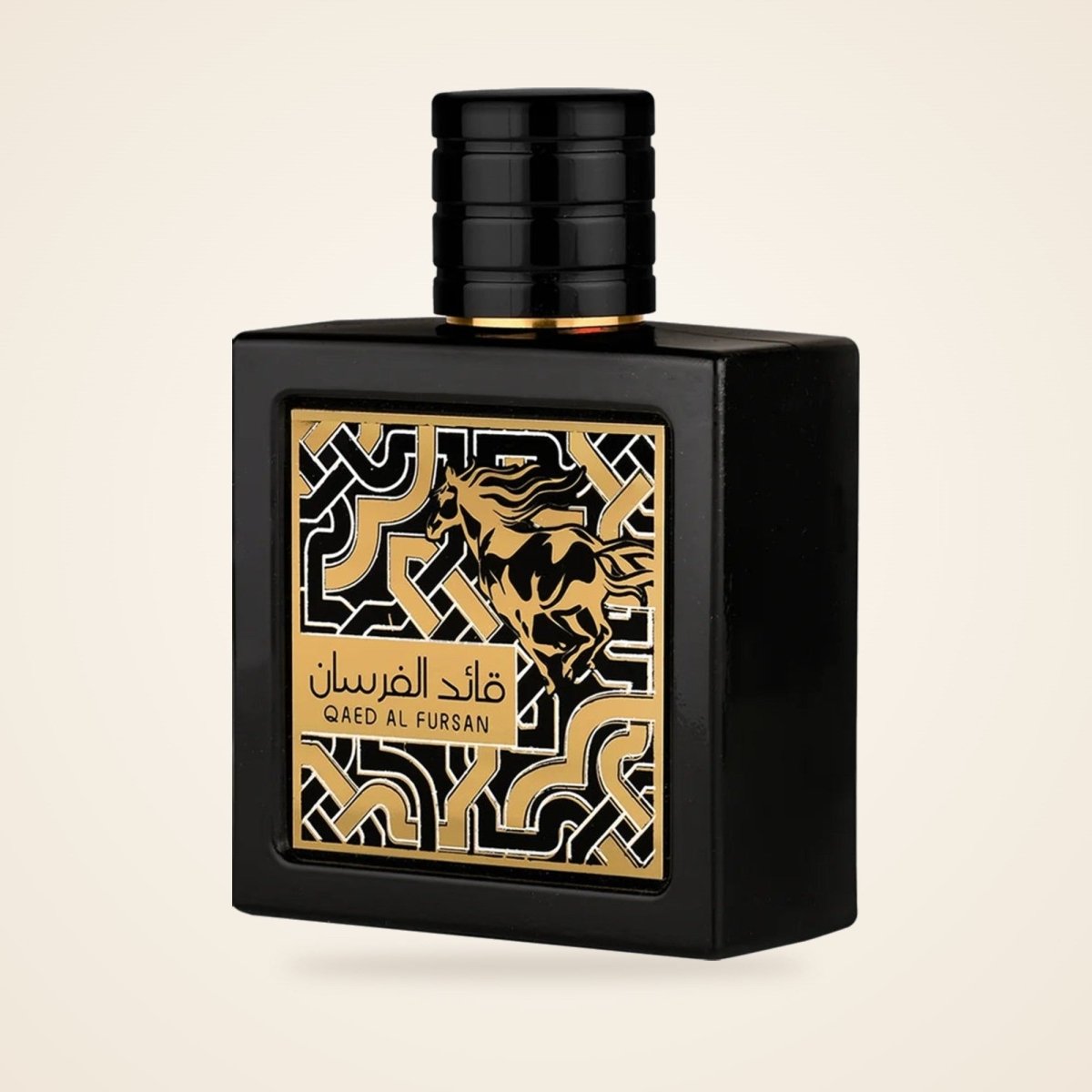 Lattafa Qaed Al Fursan Black Eau de Parfum 90ml by Lattafa — Authentic Arabic Fragrance | Qamare