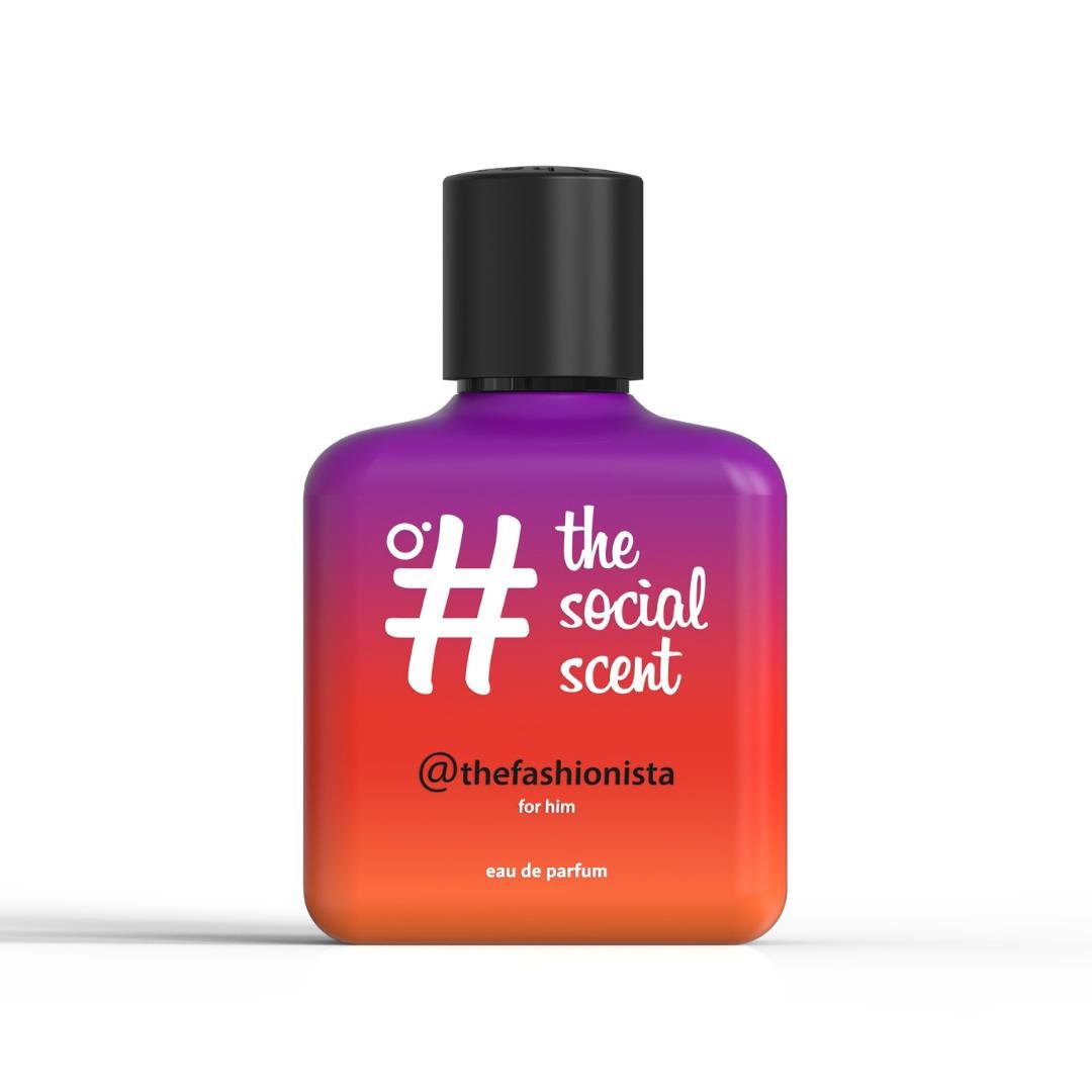 The Social Scent @thefashionista For Him Eau de Parfum 100ml by The Social Scent — Authentic Arabic Fragrance | Qamare