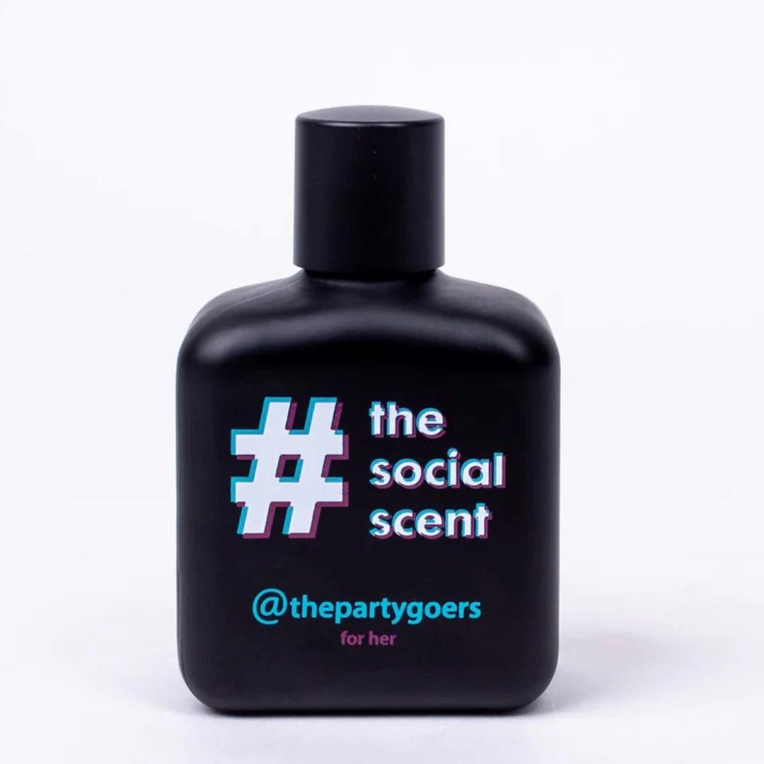 The Social Scent @thepartygoers For Her Eau de Parfum 100ml by The Social Scent — Authentic Arabic Fragrance | Qamare